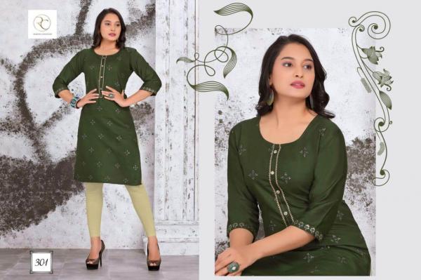 RC Madhubala 3 Satin Designer Kurti